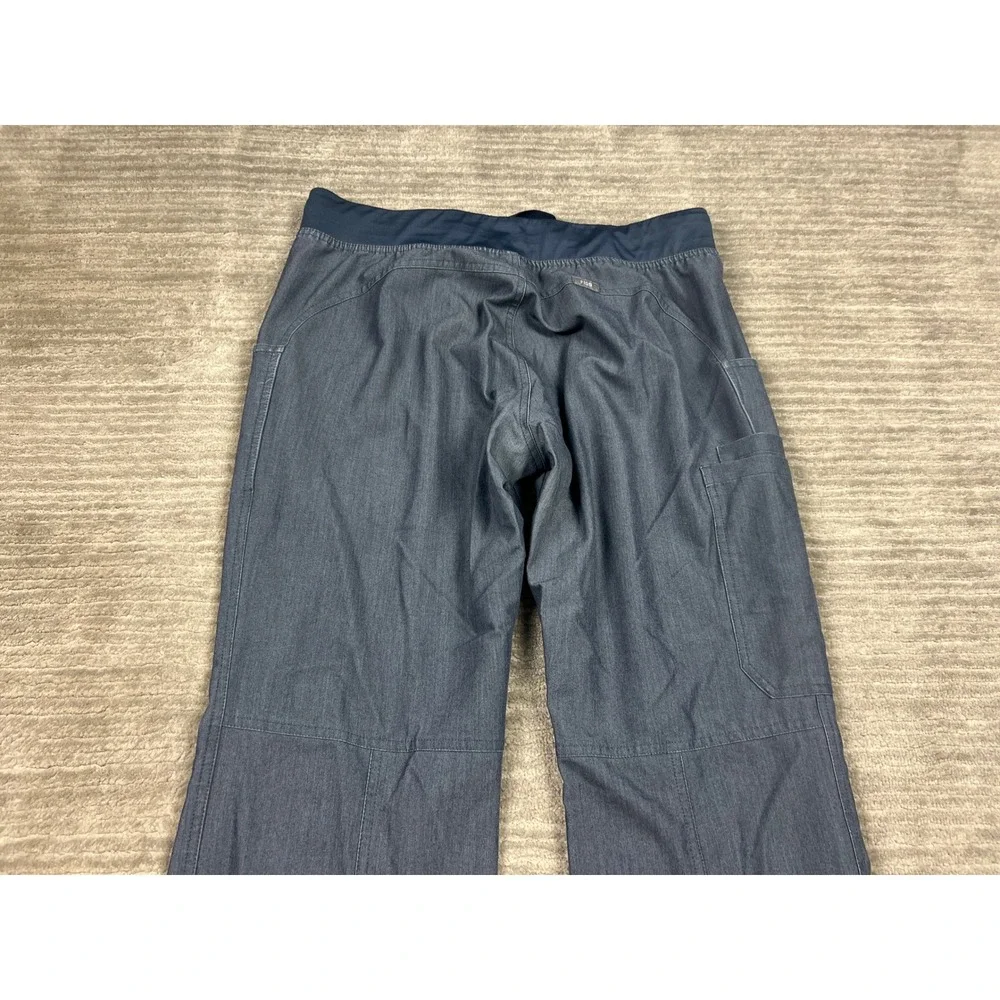FIGS Scrub Pants Mens L Blue Gray T21004 Technical Collection Cargo Straight Leg